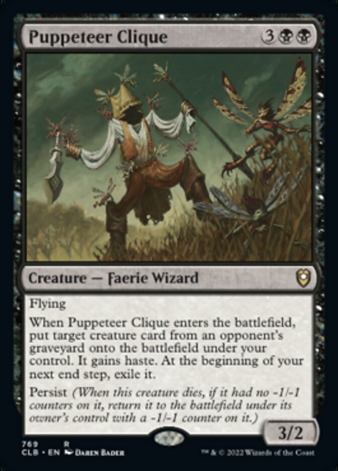 Puppeteer Clique [Commander Legends: Battle for Baldur's Gate] | Devastation Store