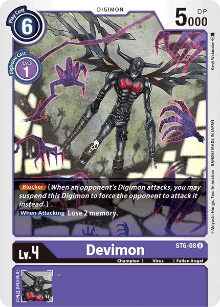 Devimon [ST6-08] [Starter Deck: Venomous Violet] | Devastation Store