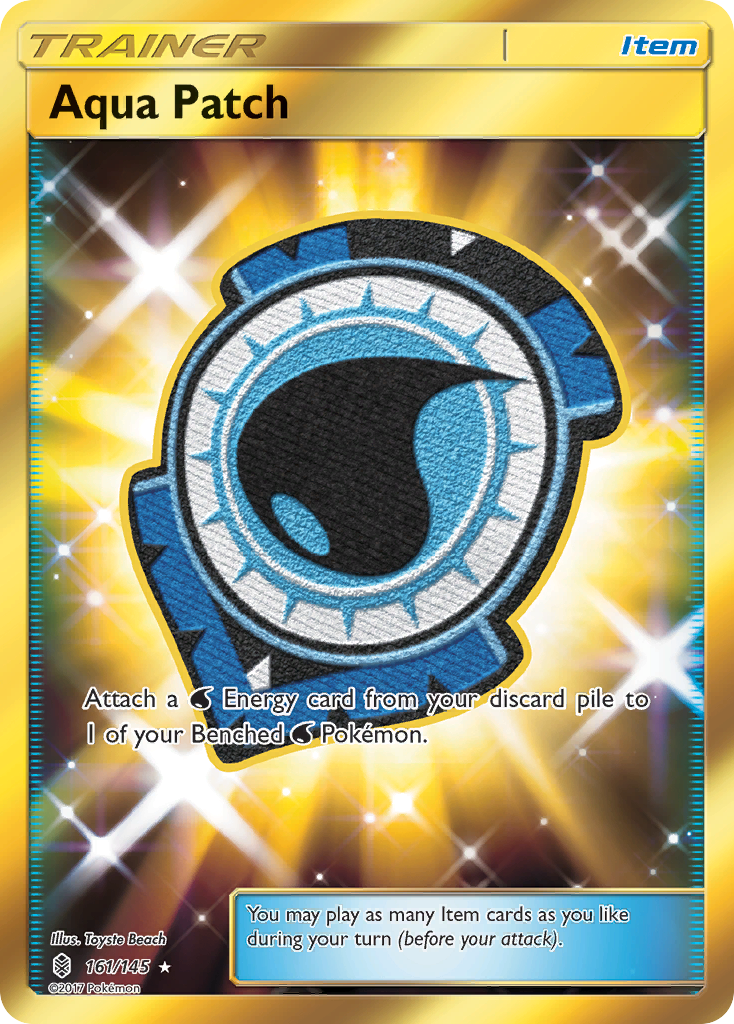 Aqua Patch (161/145) [Sun & Moon: Guardians Rising] | Devastation Store