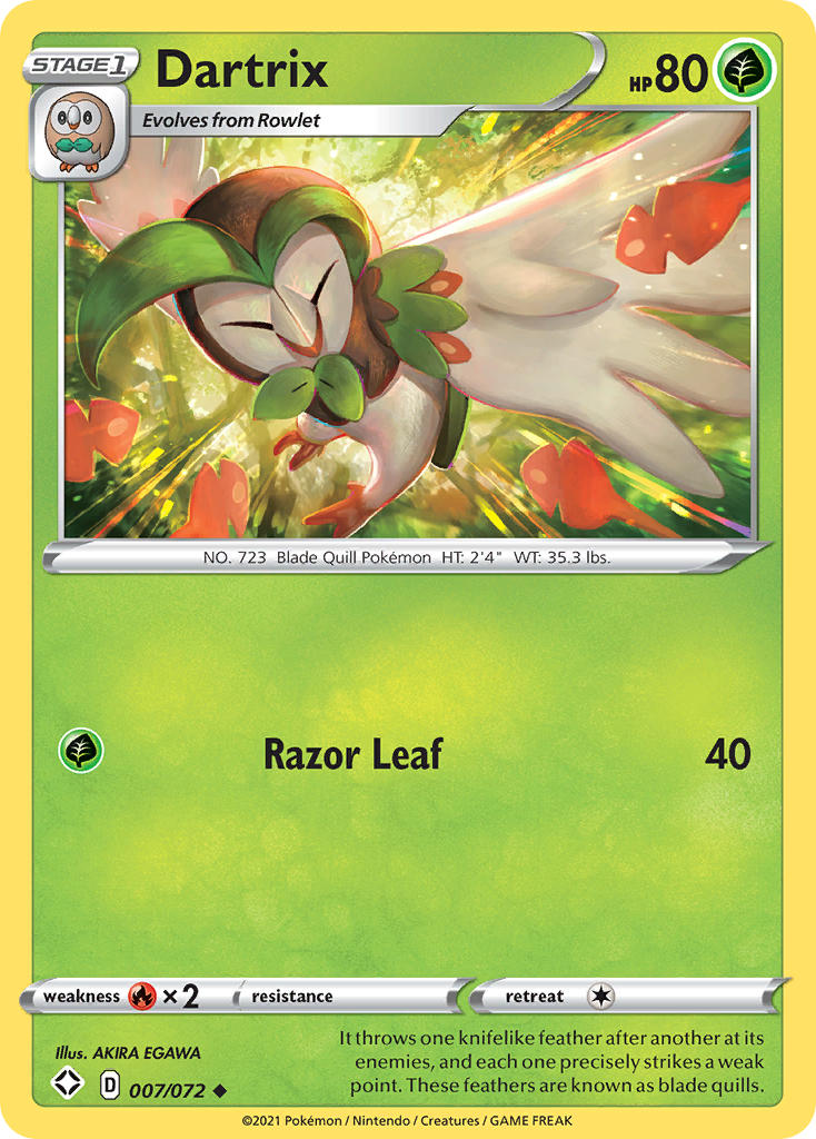 Dartrix (007/072) [Sword & Shield: Shining Fates] | Devastation Store