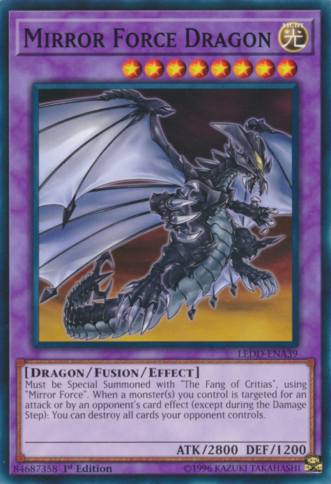 Mirror Force Dragon [LEDD-ENA39] Common | Devastation Store