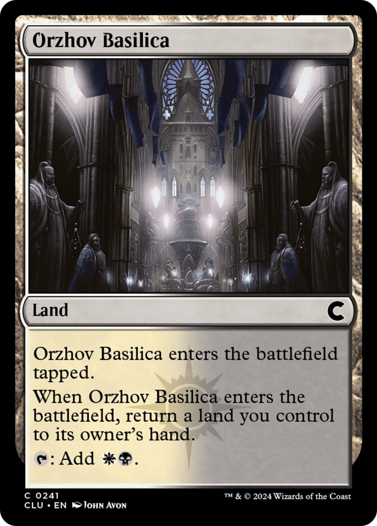 Orzhov Basilica [Ravnica: Clue Edition] | Devastation Store