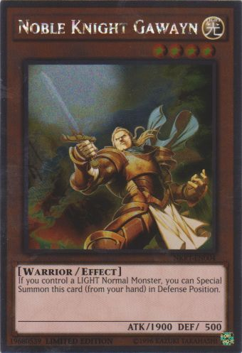 Noble Knight Gawayn [NKRT-EN004] Platinum Rare | Devastation Store