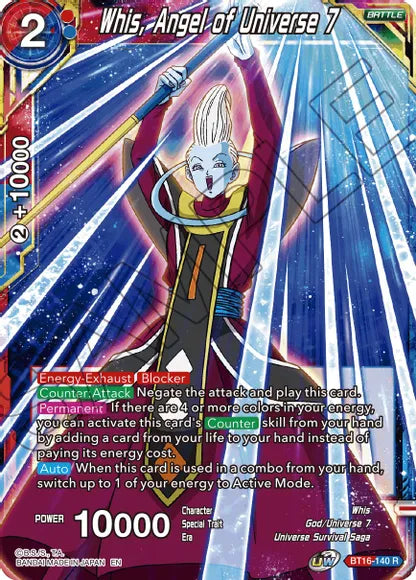 Whis, Angel of Universe 7 [BT16-140] | Devastation Store
