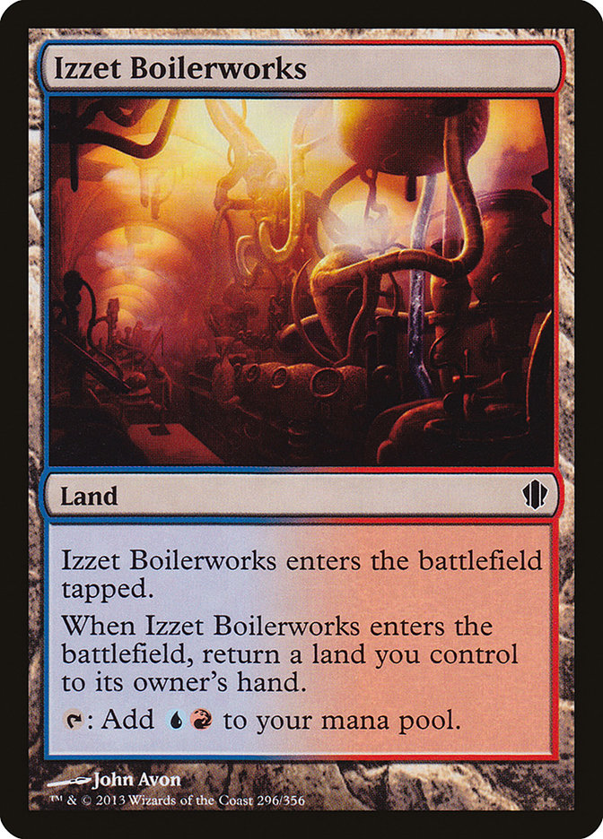 Izzet Boilerworks [Commander 2013] | Devastation Store