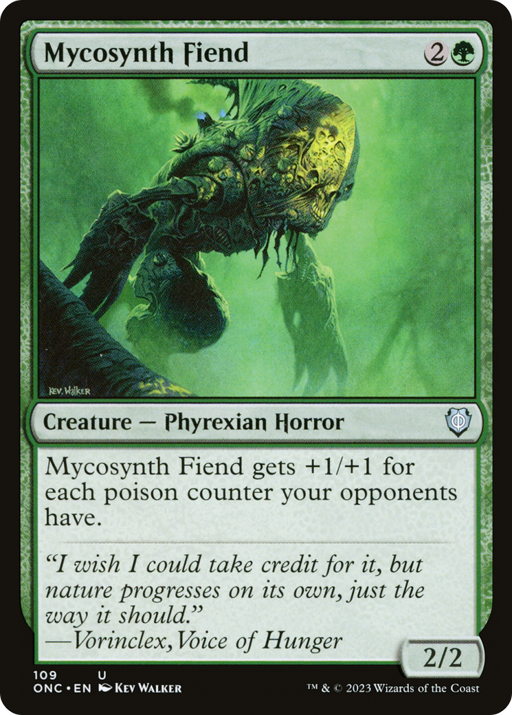 Mycosynth Fiend [Phyrexia: All Will Be One Commander] | Devastation Store