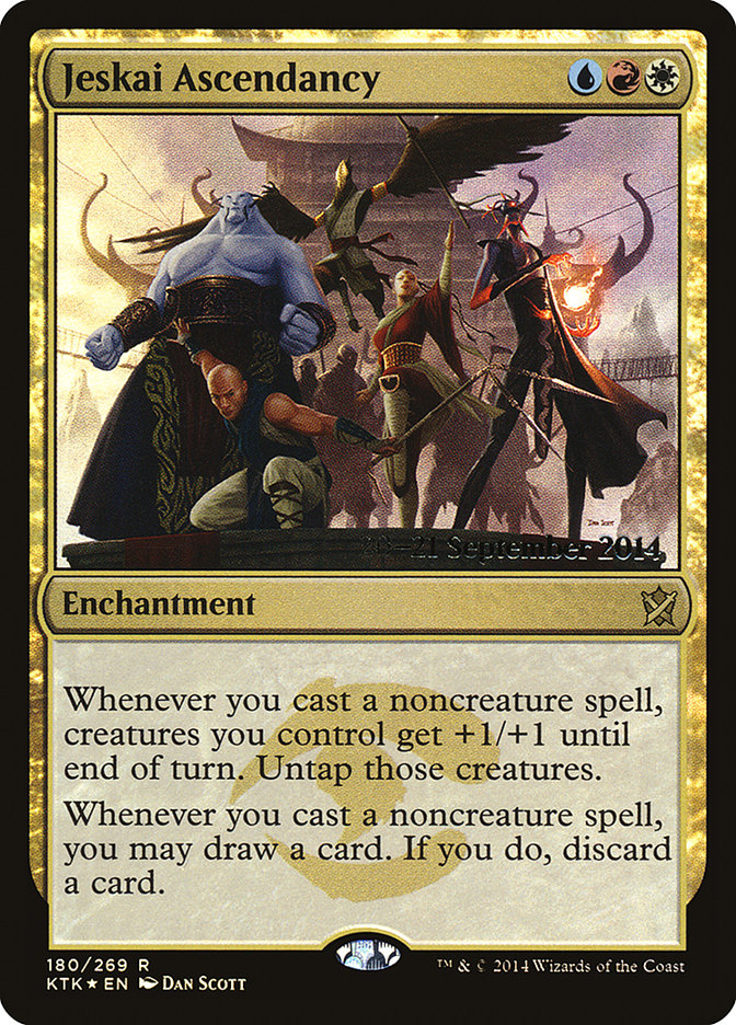 Jeskai Ascendancy  [Khans of Tarkir Prerelease Promos] | Devastation Store