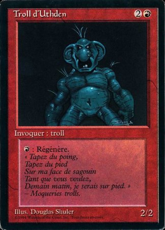 Uthden Troll [Foreign Black Border] | Devastation Store