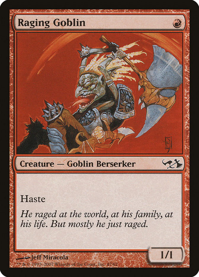 Raging Goblin [Duel Decks: Elves vs. Goblins] - Devastation Store | Devastation Store