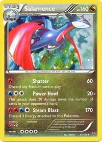 Salamence (57/108) (Cosmos Holo) (Blister Exclusive) [XY: Roaring Skies] | Devastation Store