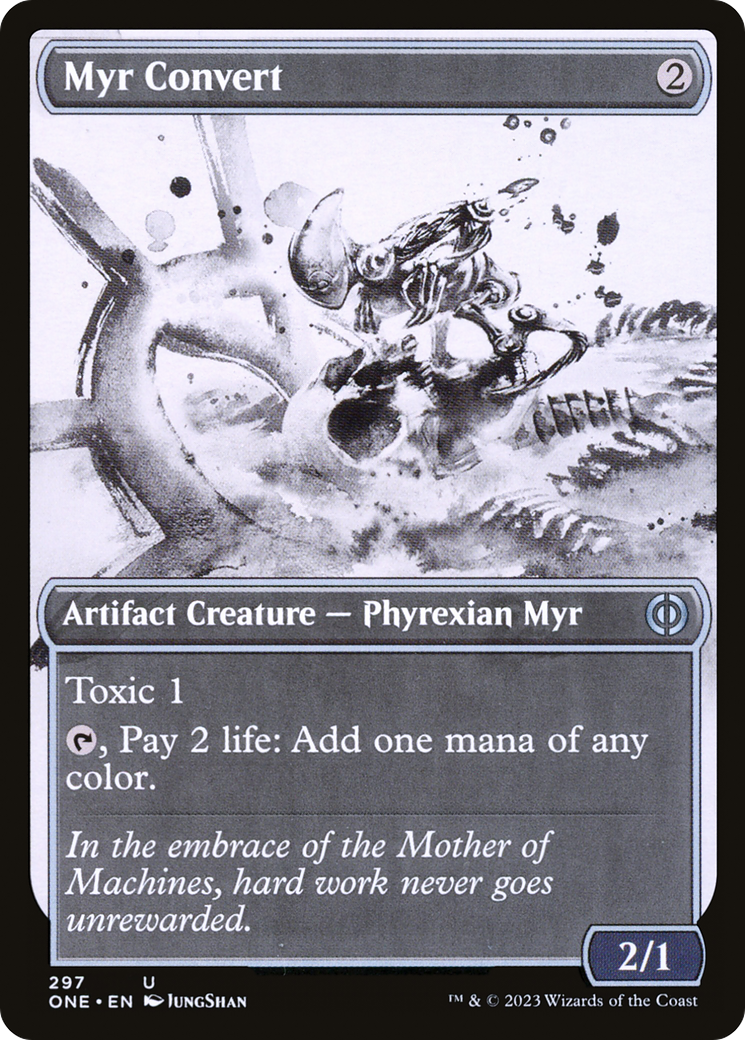 Myr Convert (Showcase Ichor) [Phyrexia: All Will Be One] | Devastation Store