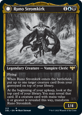Runo Stromkirk // Krothuss, Lord of the Deep [Innistrad: Double Feature] | Devastation Store