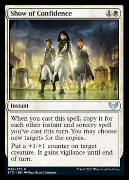 Show of Confidence [Strixhaven: School of Mages] | Devastation Store