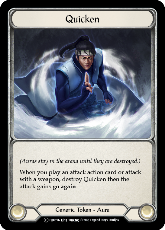 Quicken (Rainbow Foil) [CRU196-RF] Unlimited Rainbow Foil | Devastation Store