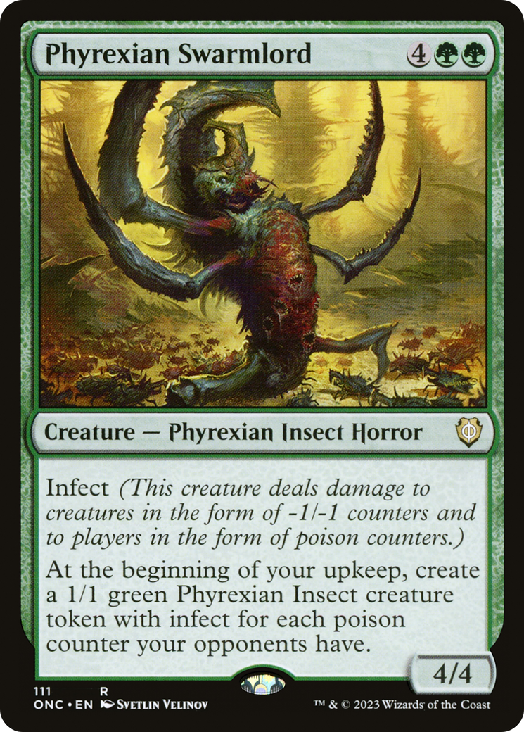 Phyrexian Swarmlord [Phyrexia: All Will Be One Commander] | Devastation Store