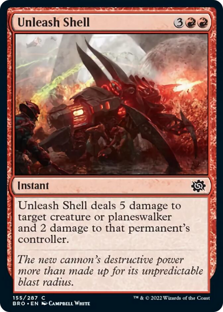 Unleash Shell [The Brothers' War] | Devastation Store