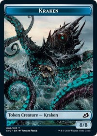 Kraken // Human Soldier (005) Double-sided Token [Ikoria: Lair of Behemoths Tokens] | Devastation Store