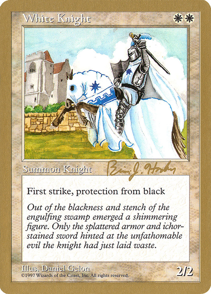 White Knight (Brian Hacker) [World Championship Decks 1998] | Devastation Store