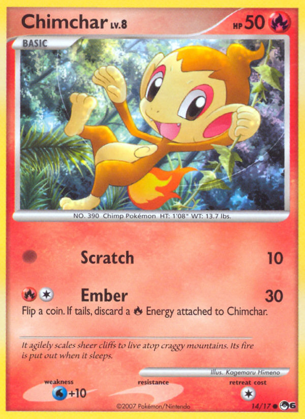 Chimchar (14/17) [POP Series 6] | Devastation Store