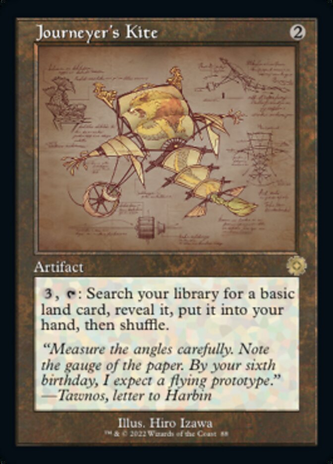 Journeyer's Kite (Retro Schematic) [The Brothers' War Retro Artifacts] | Devastation Store