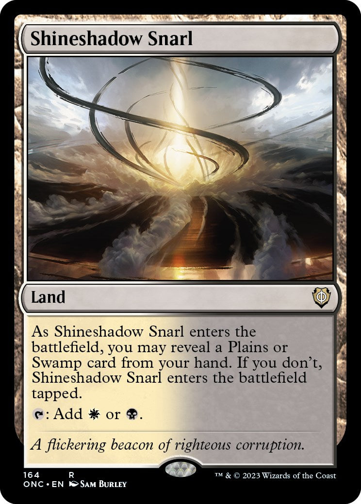 Shineshadow Snarl [Phyrexia: All Will Be One Commander] | Devastation Store