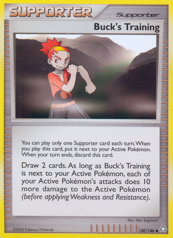Buck's Training (130/146) [Diamond & Pearl: Legends Awakened] | Devastation Store
