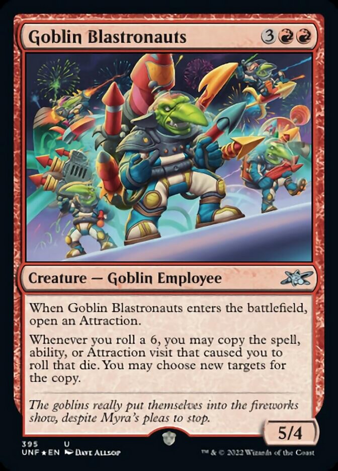 Goblin Blastronauts (Galaxy Foil) [Unfinity] | Devastation Store