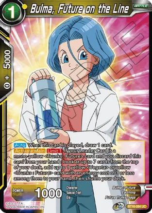 Bulma, Future on the Line [BT16-084] | Devastation Store