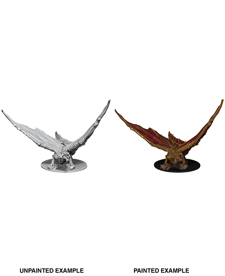 D&D Nolzur's Marvelous Miniatures: Young Brass Dragon - Devastation Store | Devastation Store