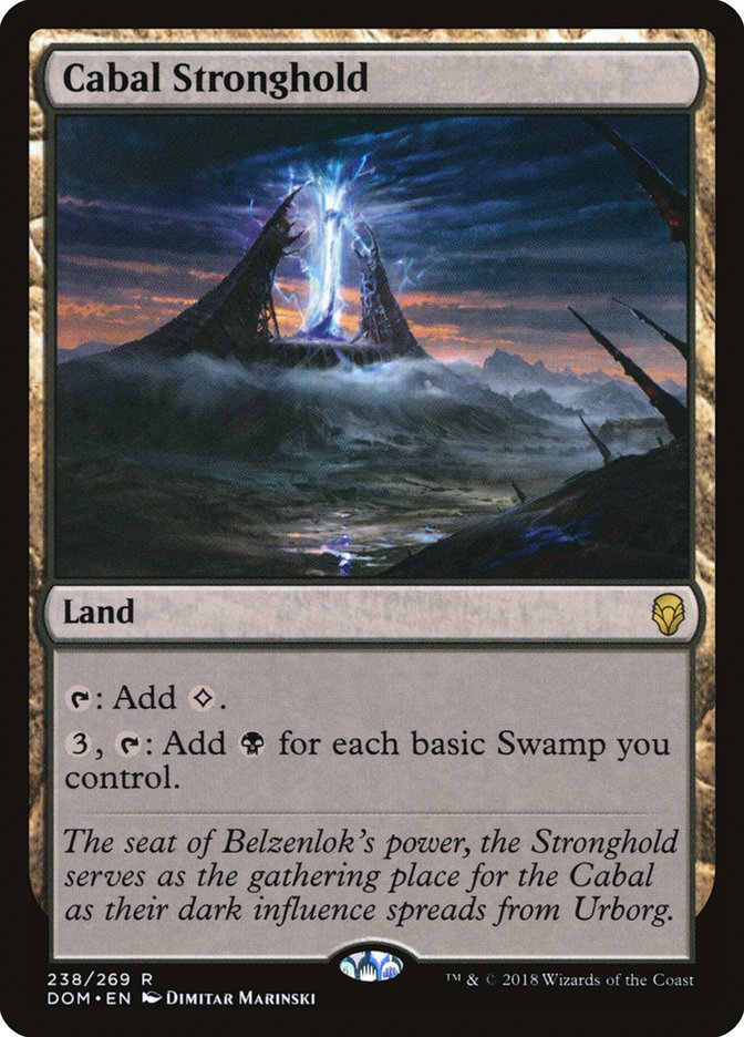 Cabal Stronghold [Dominaria] - Devastation Store | Devastation Store