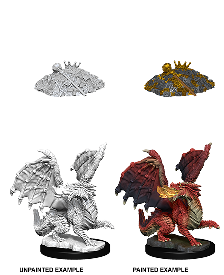 D&D Nolzur's Marvelous Miniatures: Red Dragon Wyrmling - Devastation Store | Devastation Store
