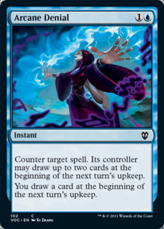 Arcane Denial [Innistrad: Crimson Vow Commander] | Devastation Store