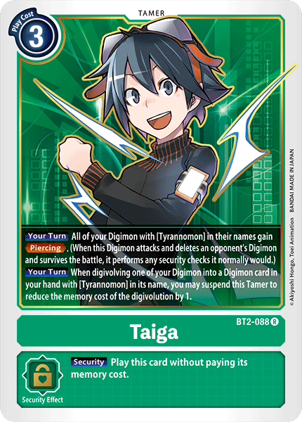 Taiga [BT2-088] [Release Special Booster Ver.1.0] | Devastation Store