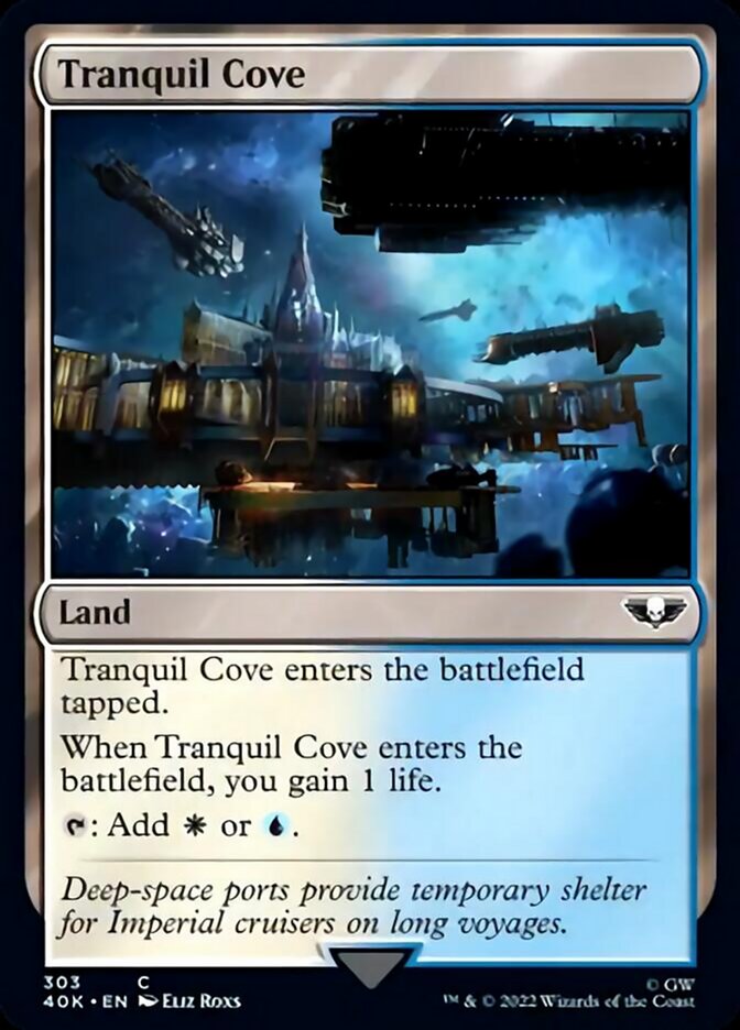 Tranquil Cove (Surge Foil) [Universes Beyond: Warhammer 40,000] | Devastation Store