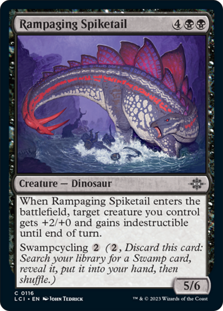Rampaging Spiketail [The Lost Caverns of Ixalan] | Devastation Store
