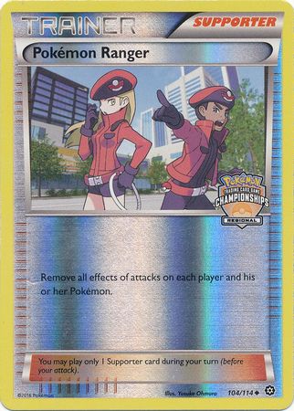 Pokemon Ranger (104/114) (Championship Promo) [XY: Steam Siege] | Devastation Store