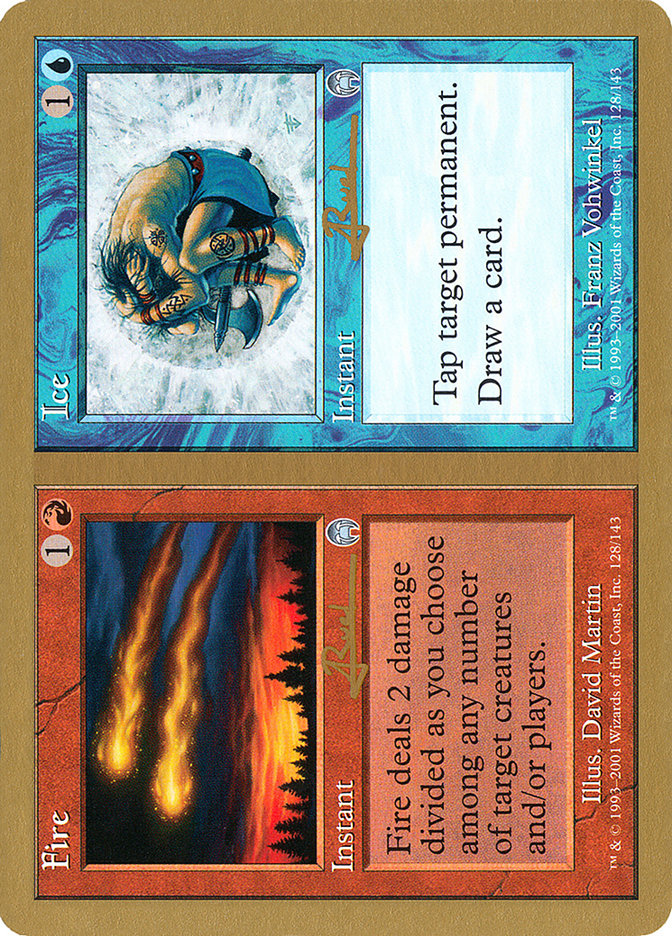 Fire // Ice (Antoine Ruel) [World Championship Decks 2001] | Devastation Store