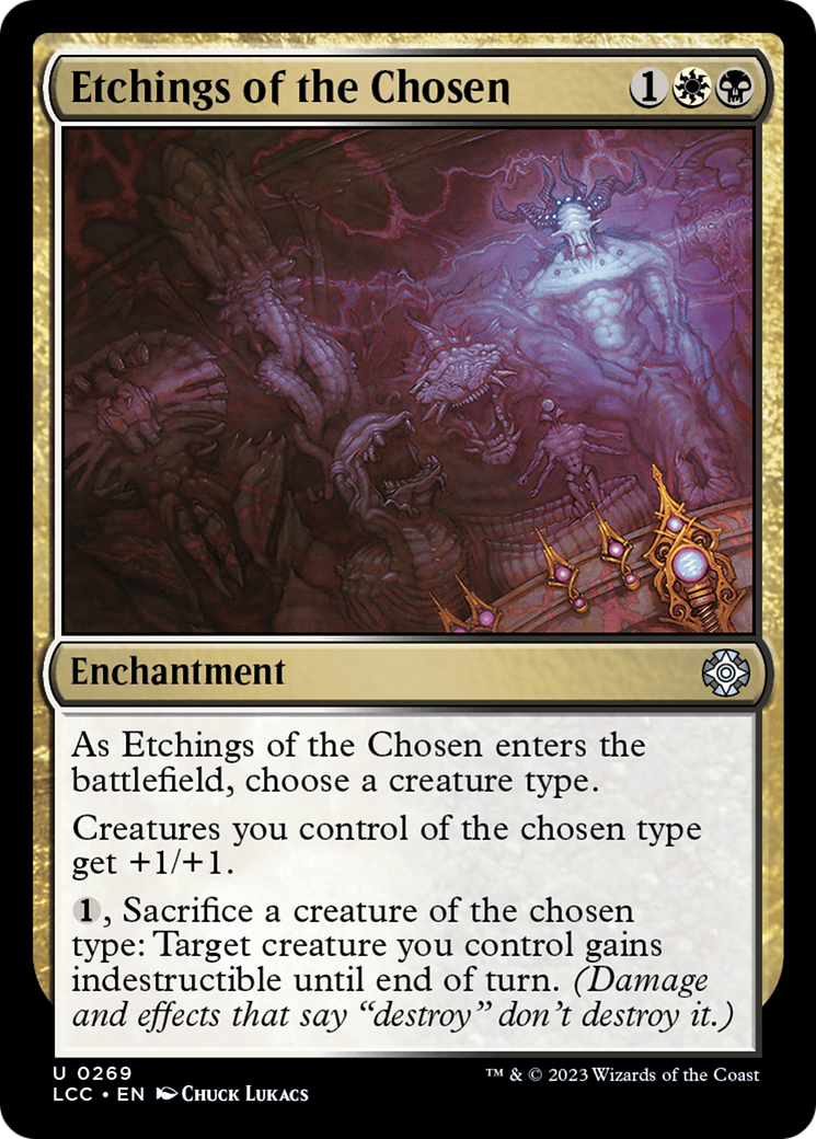 Etchings of the Chosen [The Lost Caverns of Ixalan Commander] | Devastation Store