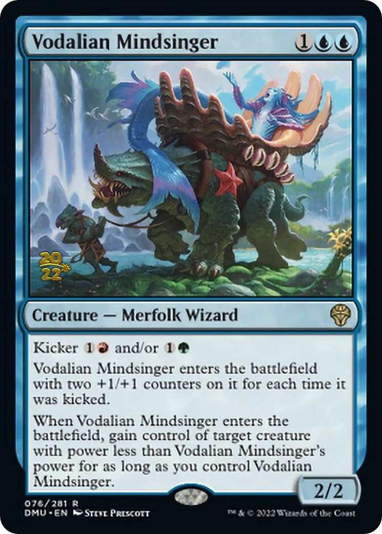 Vodalian Mindsinger [Dominaria United Prerelease Promos] | Devastation Store