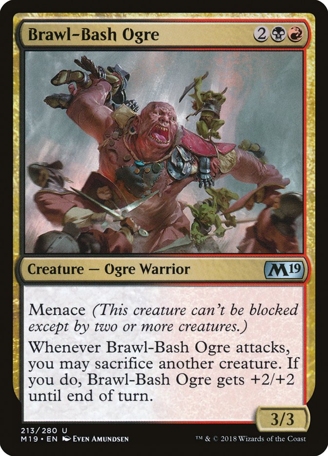 Brawl-Bash Ogre [Core Set 2019] - Devastation Store | Devastation Store