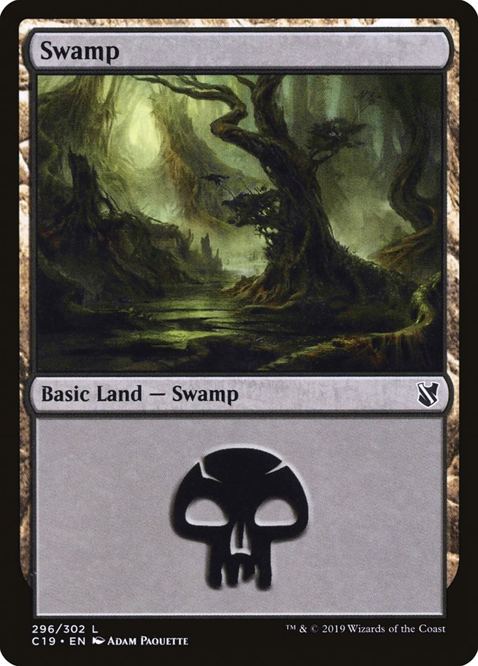 Swamp (296) [Commander 2019] | Devastation Store