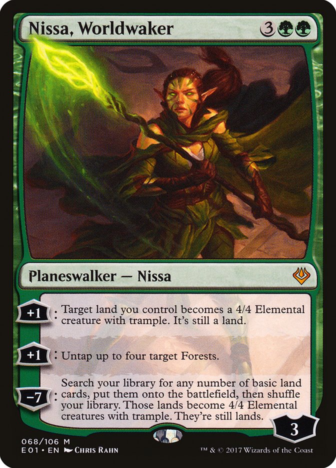 Nissa, Worldwaker [Archenemy: Nicol Bolas] - Devastation Store | Devastation Store