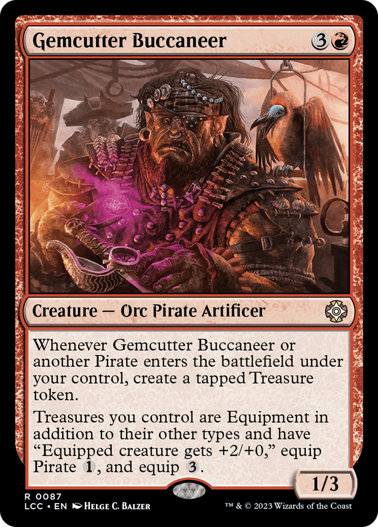 Gemcutter Buccaneer [The Lost Caverns of Ixalan Commander] | Devastation Store