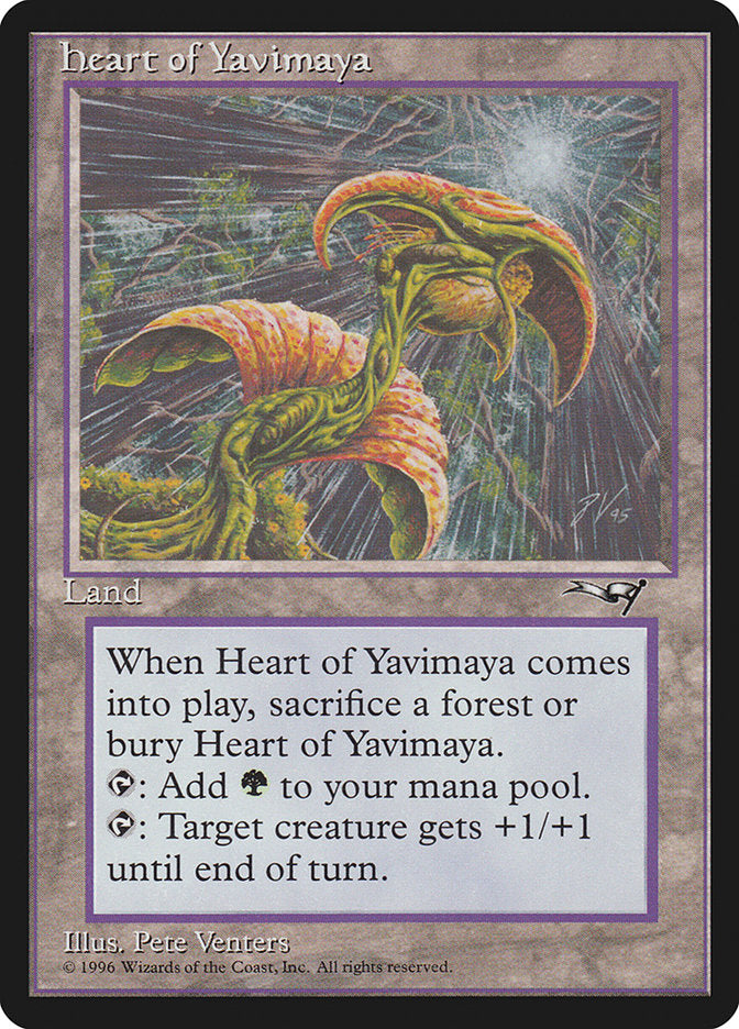 Heart of Yavimaya [Alliances] - Devastation Store | Devastation Store