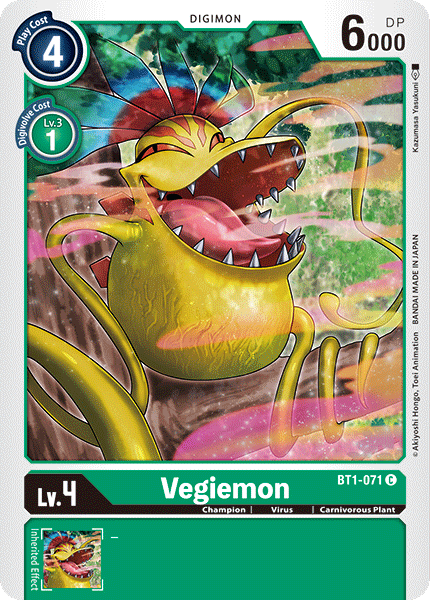 Vegiemon [BT1-071] [Release Special Booster Ver.1.0] | Devastation Store