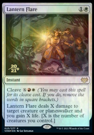 Lantern Flare [Innistrad: Crimson Vow Prerelease Promos] | Devastation Store