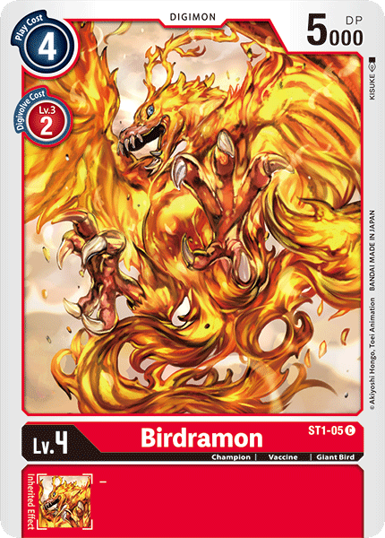 Birdramon [ST1-05] [Starter Deck: Gaia Red] | Devastation Store