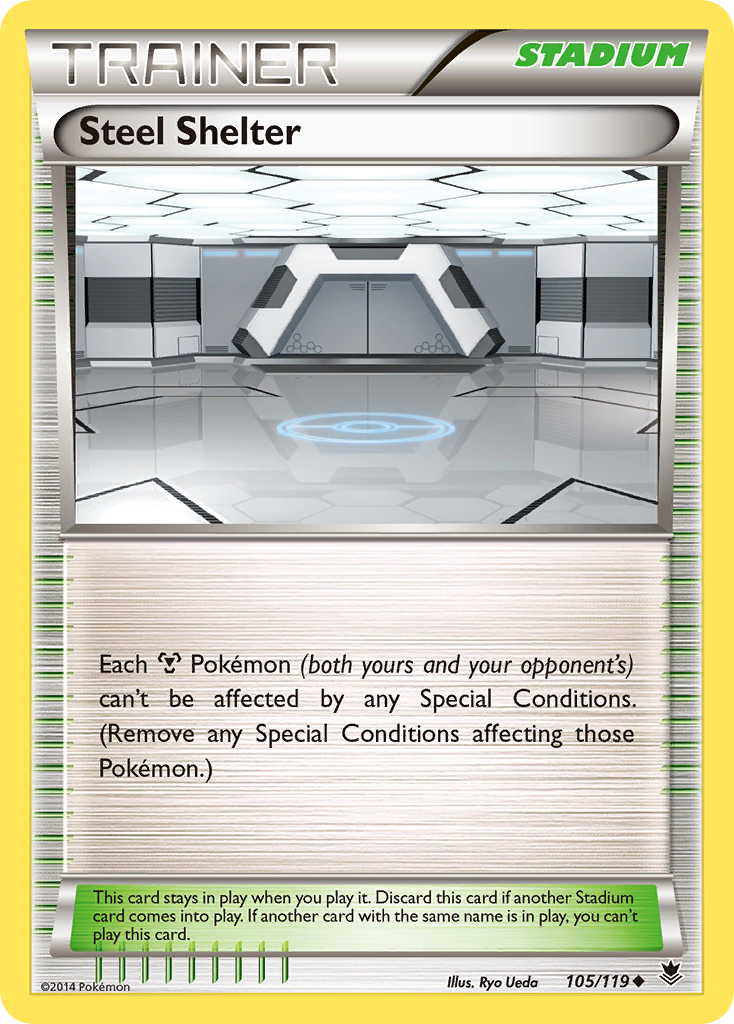 Steel Shelter (105/119) [XY: Phantom Forces] | Devastation Store