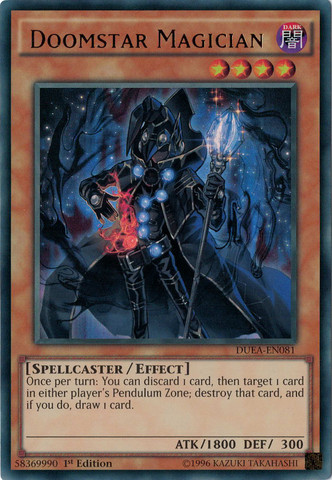 Doomstar Magician [DUEA-EN081] Ultra Rare | Devastation Store