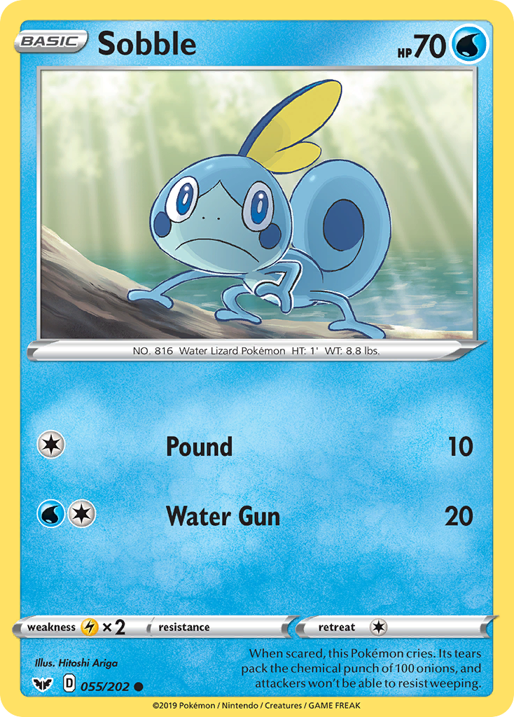 Sobble (055/202) [Sword & Shield: Base Set] | Devastation Store